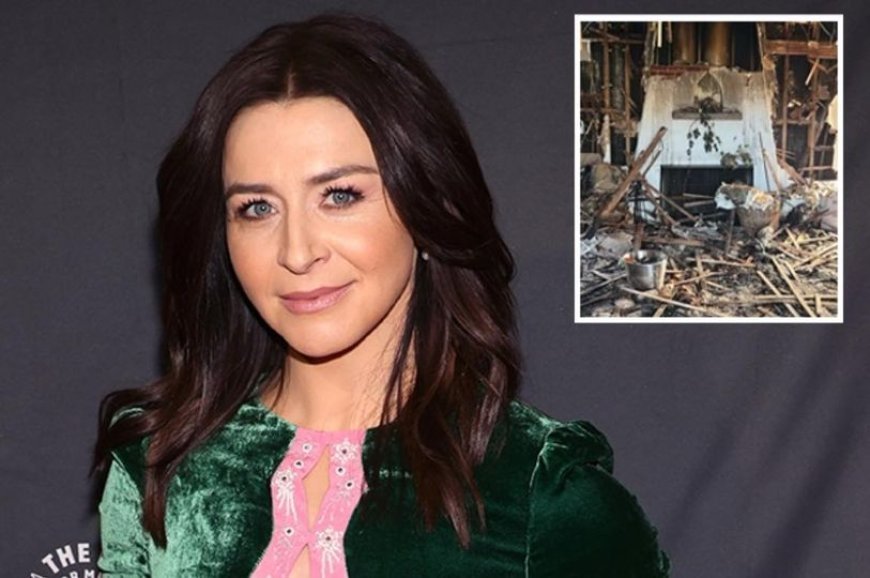 Show “Grey’s Anatomy” After a devastating house fire, actress Caterina Scorsone managed to save her three daughters but lost four pets