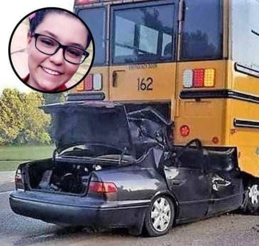 Teen D’ies After Slamming Into School Bus, Then Police Find What Was In Her Hand –