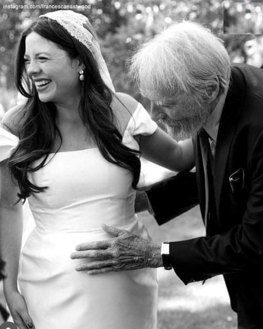 Clint Eastwood’s Expectant Daughter Ties the Knot in a Rustic Ranch Wedding with Dad by Her Side: Stunning Pictures