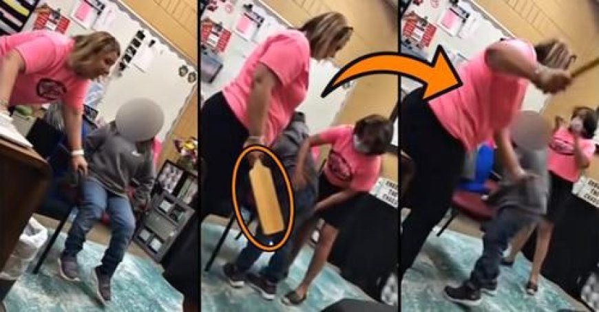 Video Shows Principal Paddling 6Year Old Girl In Front Of Horrified Mom