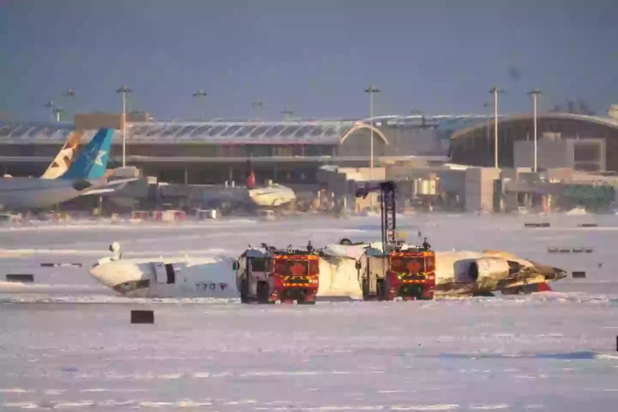Delta Air Lines crash survivor explains harrowing moment plane flipped in dramatic scenes